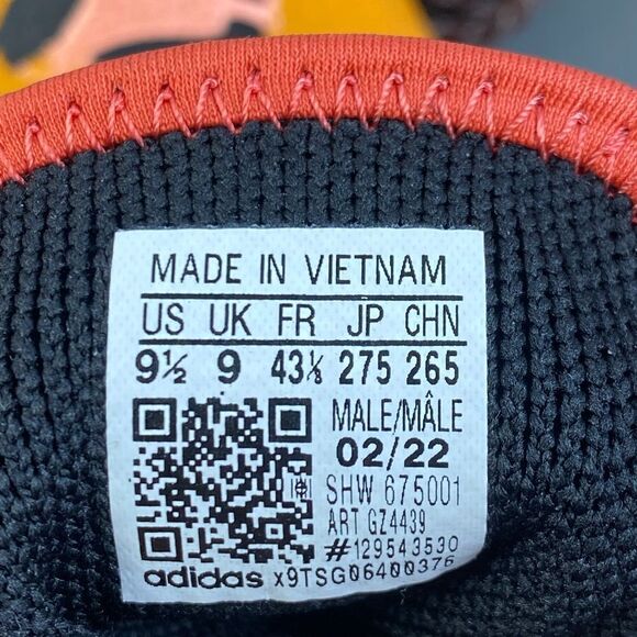 adidas x Pharrell NMD Hu 'Animal Print' sneaker shoes mens size 9.5 - Picture 9 of 9